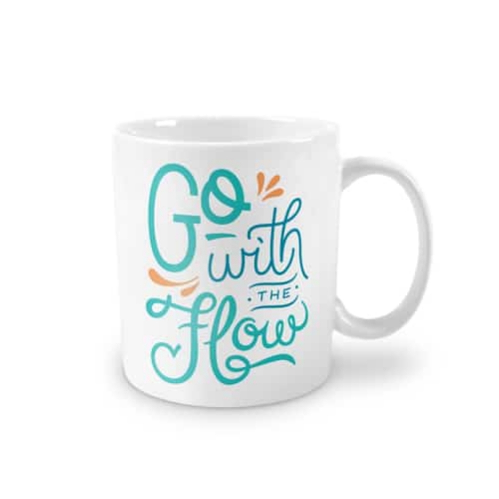 FREE With Purchase - Fred And Friends Go With The Flow Coffee Mug